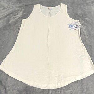 LuLaRoe Women's Cream Tank Top Sz XL NWT